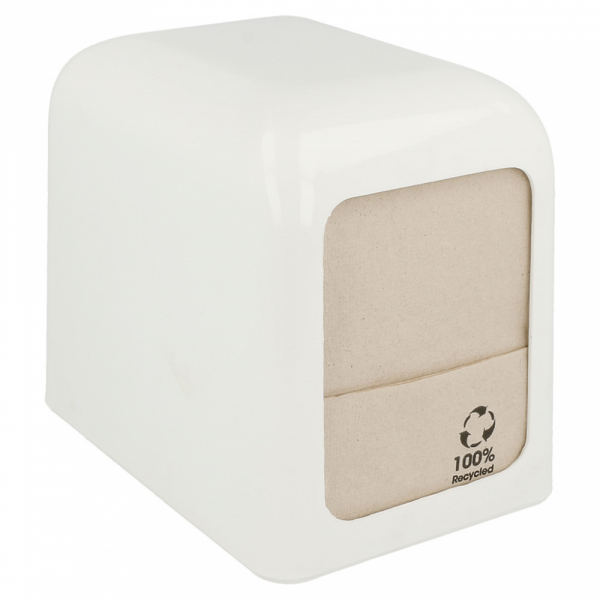 SERVILLETERO MINISERVI.15X10X12CM BLANCO