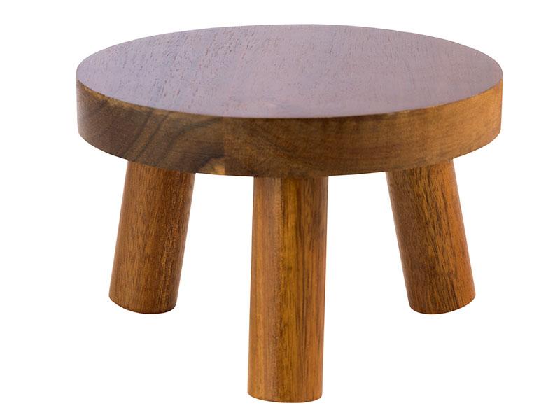 SOPORTE MADERA 3 PATAS 15X10CM