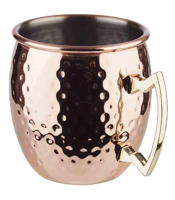 TAZA MOSCOW MULE INOX COLOR COBRE BRILLO