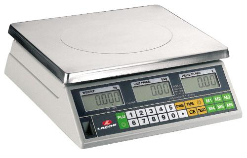 BASCULA ELECTRONICA 15KG C/BASE CUADRADA