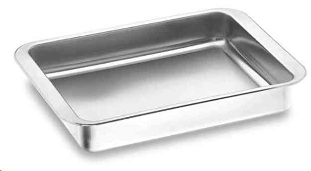 Comprar bandeja para el horno, rustidera de aluminio de Lacor tamaño 40x30  cm asas abatibles