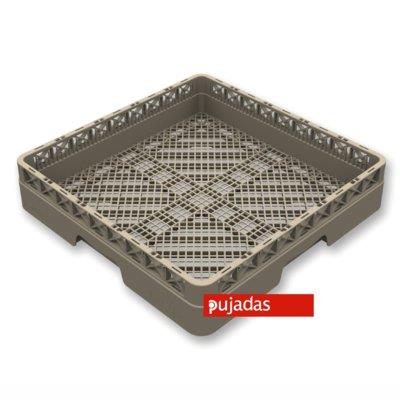 CESTA CUBIERTOS 50X50CM GRIS