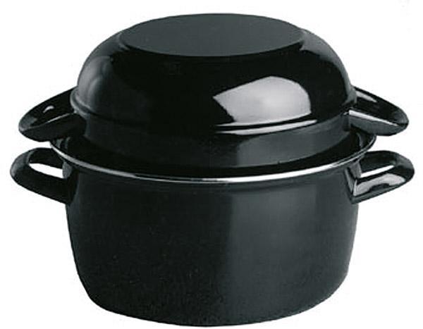 CAZUELA MEJILLONES 0.5KG HIERRO NEGRO