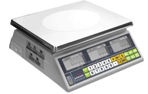 BÁSCULA ELECTRONICA 30KG C/BASE CUADRADA