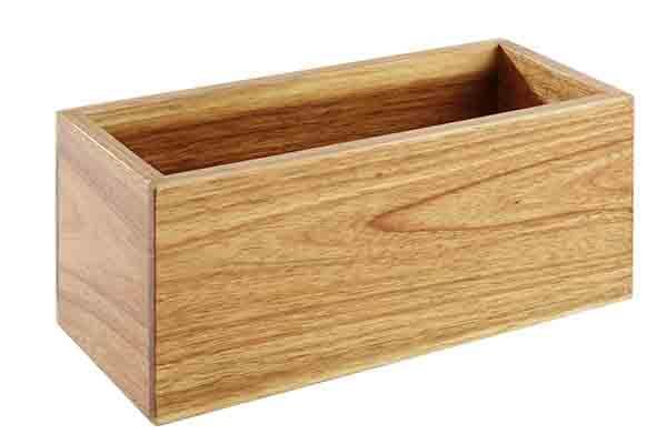 CAJA MADERA 23X10X10CM MADERA