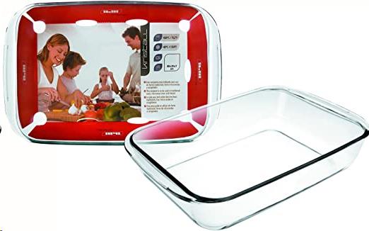 Cook & Store Glass Square Dish shallow version High resistance