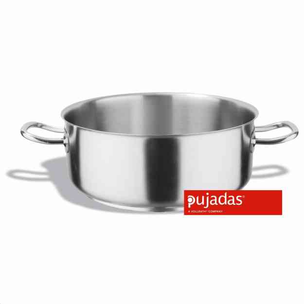 CACEROLA BAJA S/TAPA 50CM INOX-PRO
