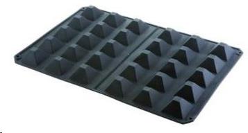 MOLDE FLEXIPAN 50X50X35MM PIRAMIDES