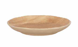BANDEJA OVAL 29X25X6CM BANANA